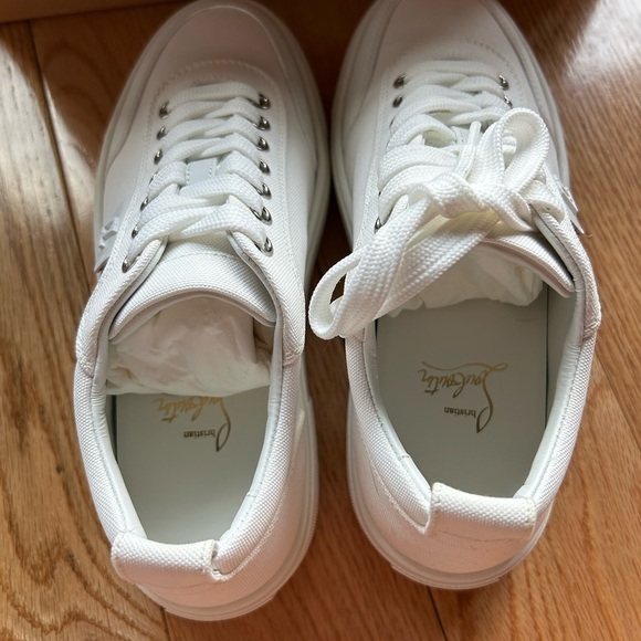NIB Christian Louboutin Simplerui Leather Sneakers - Picture 7 of 12